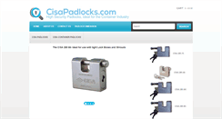 Desktop Screenshot of cisapadlocks.com
